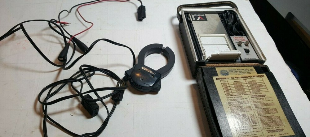 Vintage Amprobe AC Current Recorder LAA82 Untested