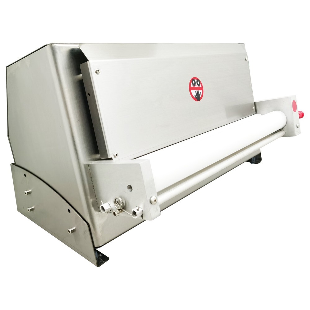 4-19" Electric Pizza Former Commercial Dough Sheeter Pizza Processing Machine