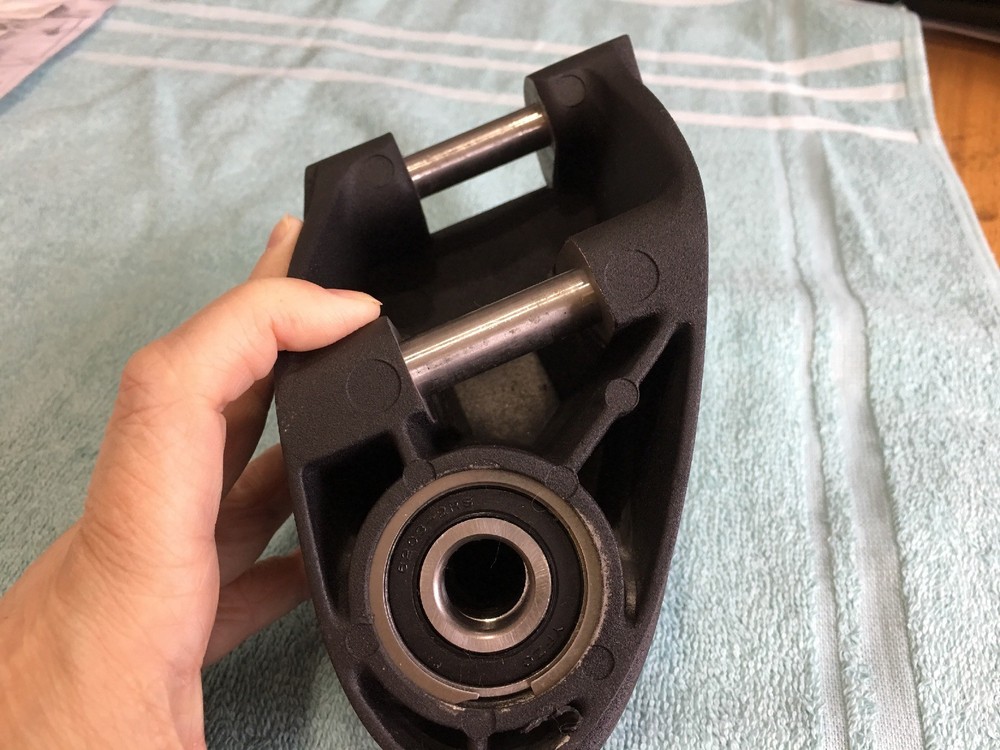 Sunrise Quickie Caster Assembly