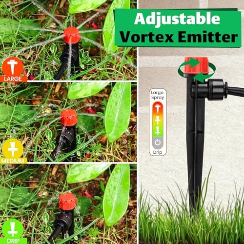 30pcs Quick-Connect Drip Irrigation 30PCS Drip Irrigation Stream Emitters