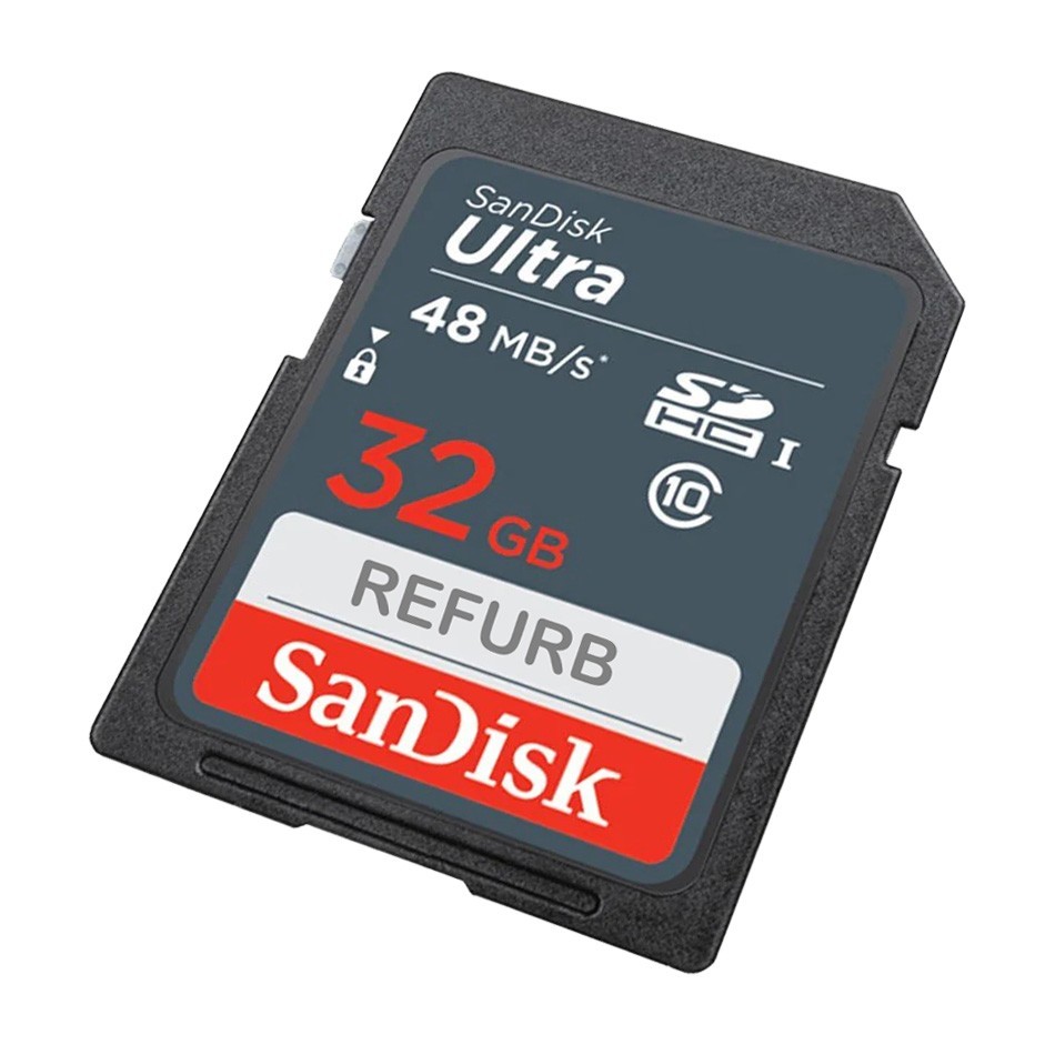 LOT 10x SanDisk SD Ultra 32GB - Class 10 SDHC-I 48MB/s Flash Memory Card