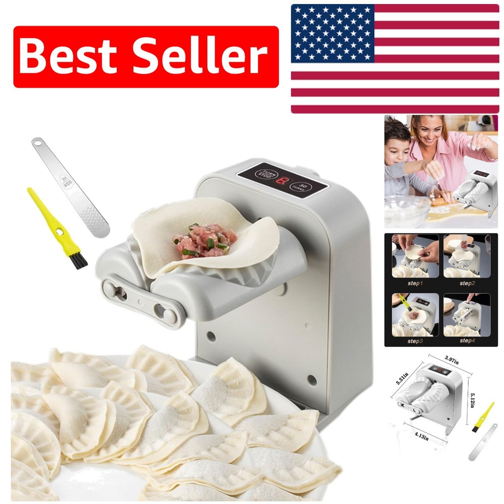 Time-Saving Electric Dumpling Maker - Adjustable & Easy Operation for Home Use