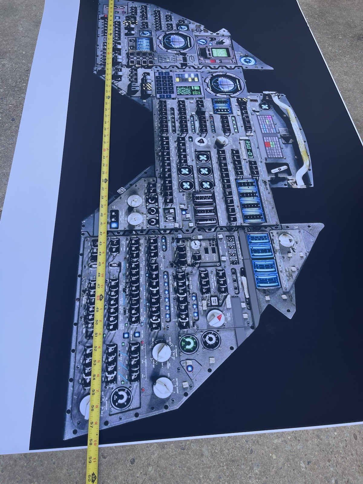 APOLLO 11 17 Star saturn v Cockpit Trek Computer model space prop NEW