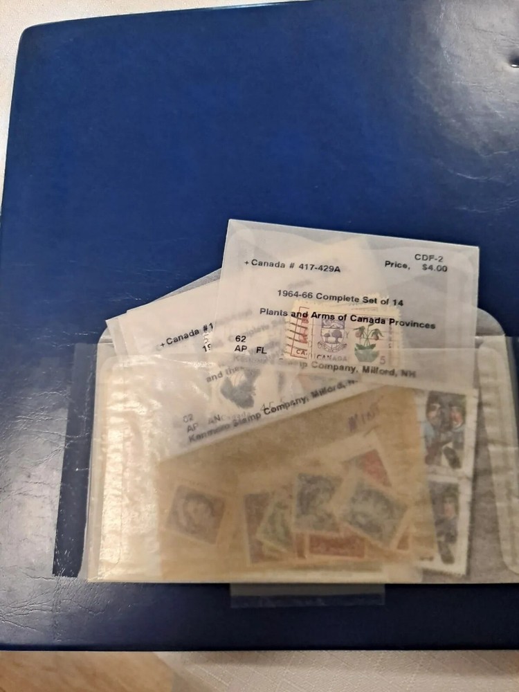 Canadian stamp collection