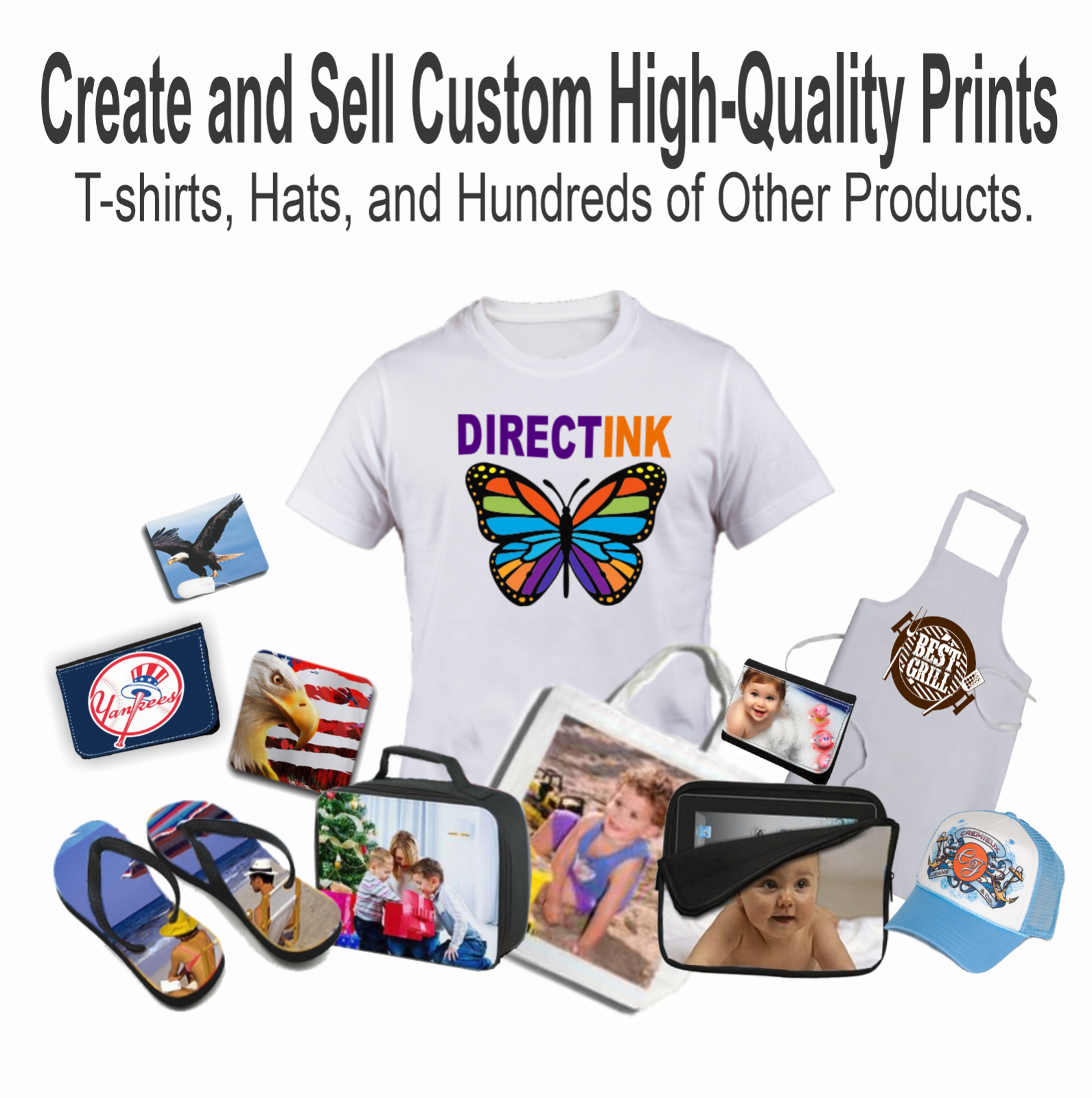 All-in-One DTF Ink & Powder T-Shirt Printer Epson Wireless w/LCD | Business Kit