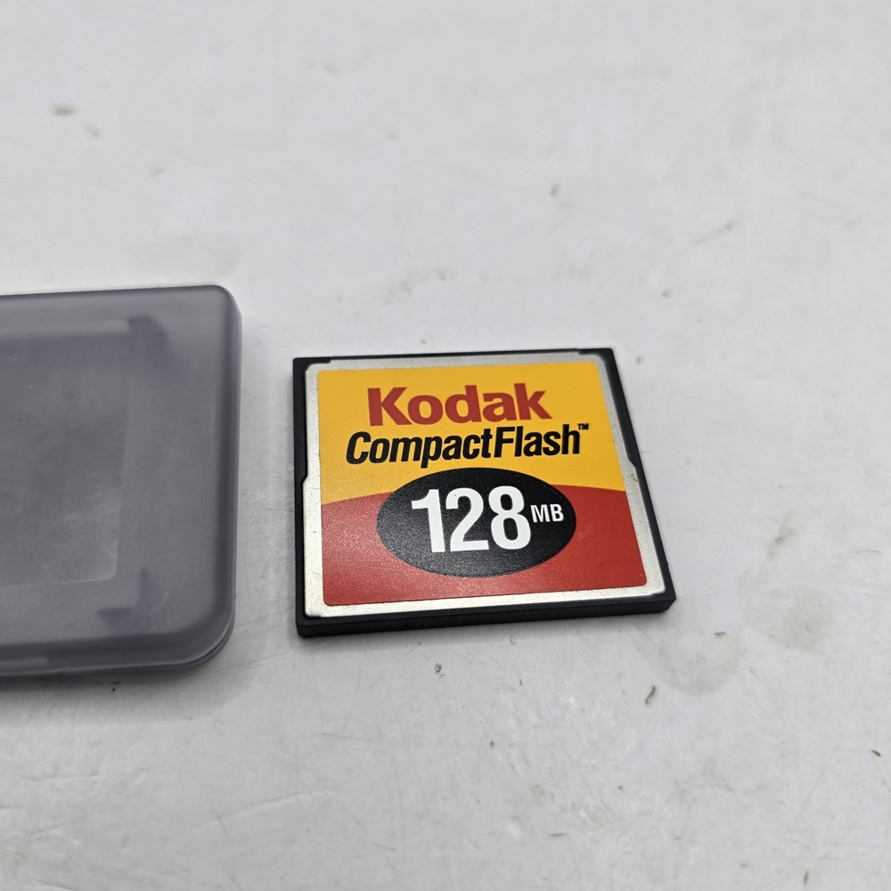 Kodak 128MB Compact Flash Memory Card With Case