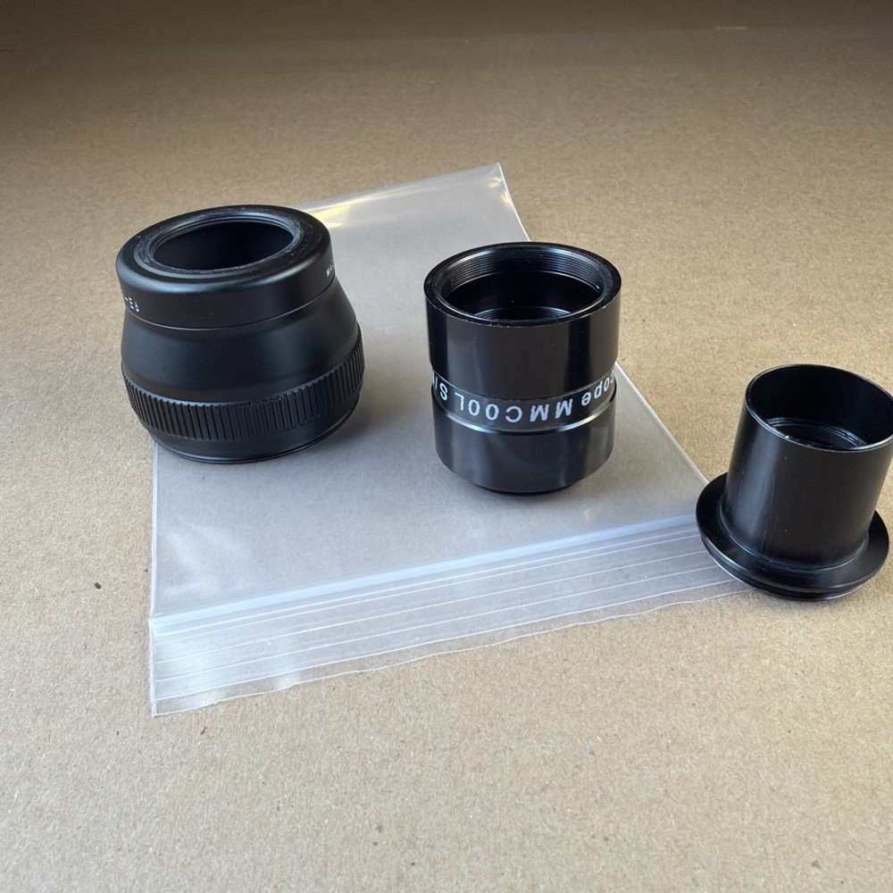 Martin Microscope Adapter w/ Nikon UR-E6 Coolpix 5000 Adapter Japan
