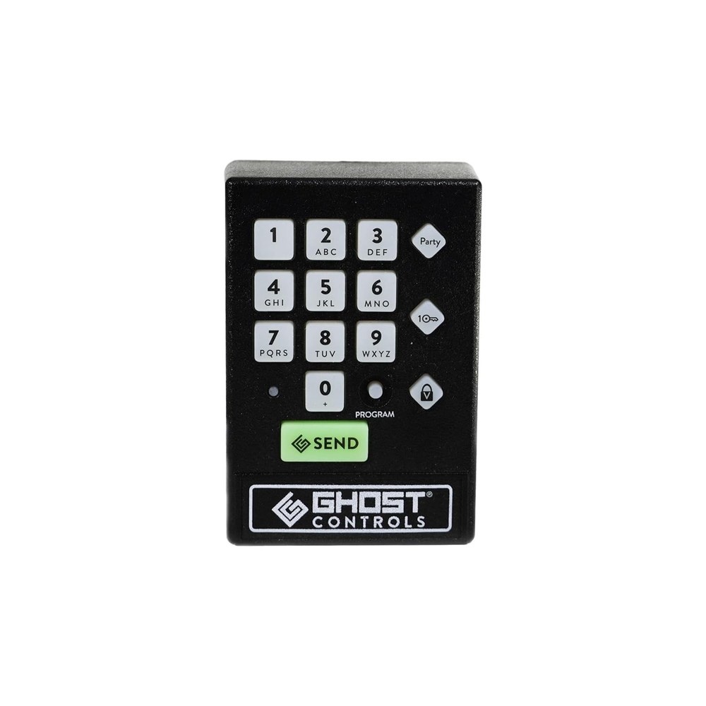Versatile Wireless Keypad for Gates - Includes Partymode and Vacation Features