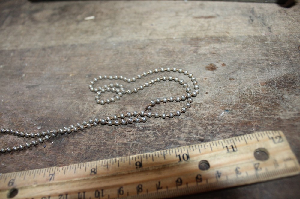 WWII Era Notched Dog Tags William K Sharp Baptist