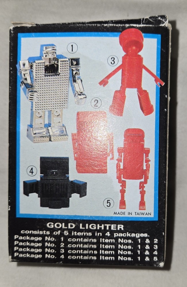 Geni Gold Lighter Robot