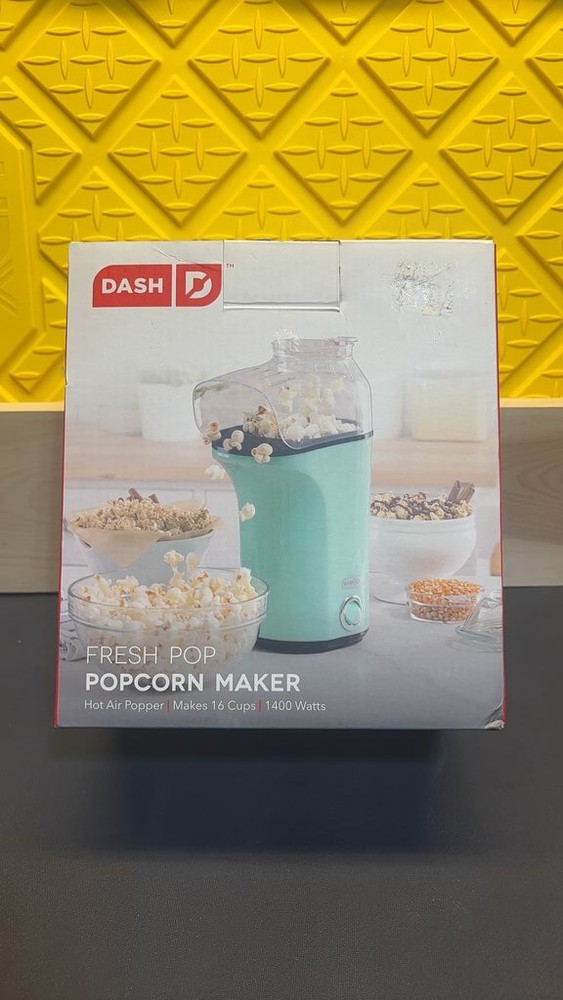 Dash Fresh Pop Popcorn Maker Teal