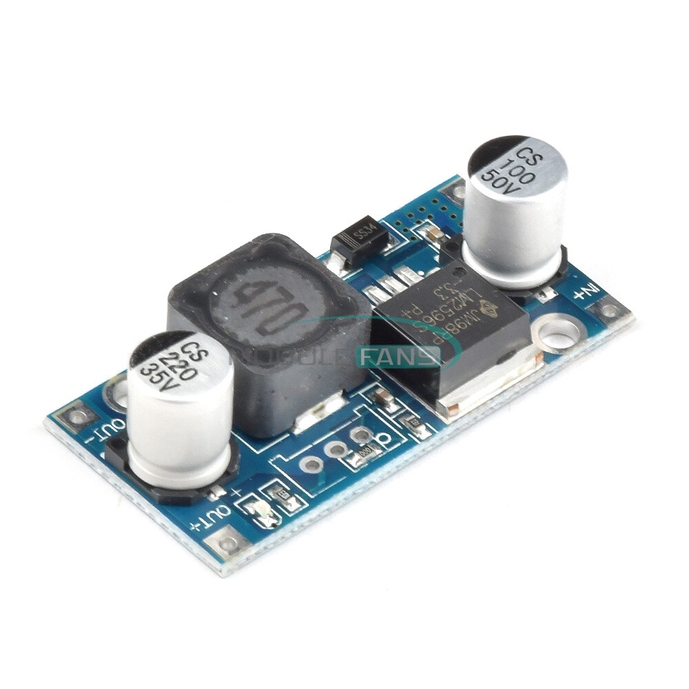 LM2596S DC-DC Step-down Power Regulator Converter Module 3A 12/5/3.3V Output