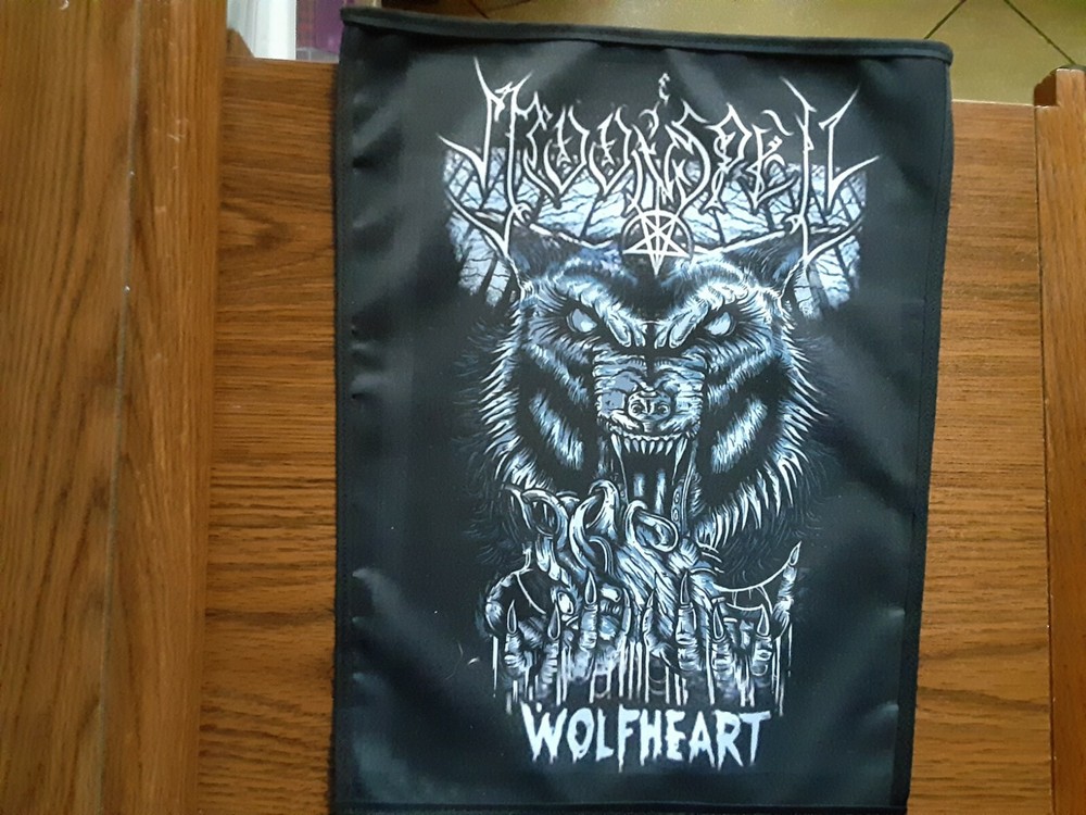 MOONSPELL,WOLFHEART,SEW ON SUBLIMATED LARGE BACK PATCH