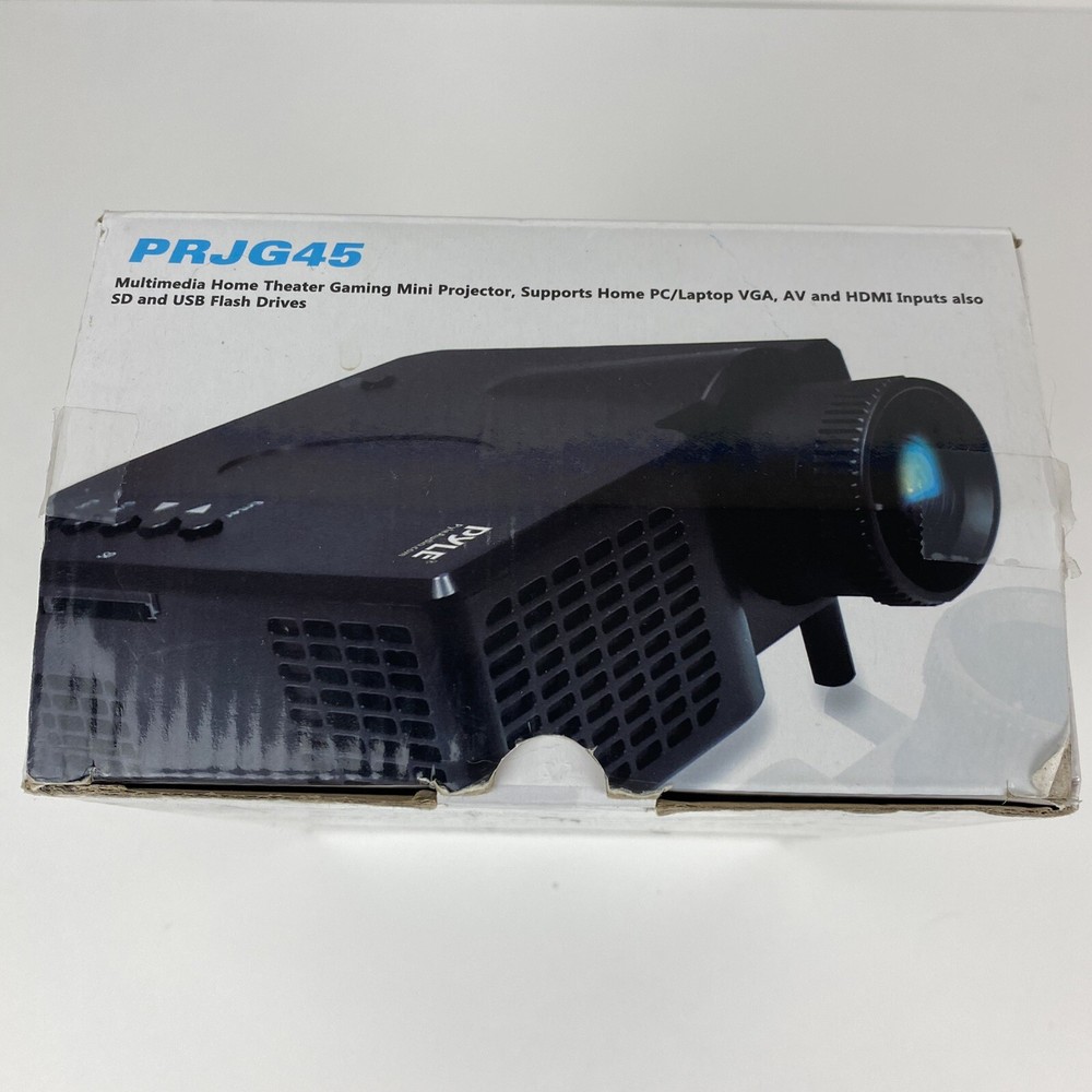 Pyle Mini Video Projector PRJG45 - New Open Box