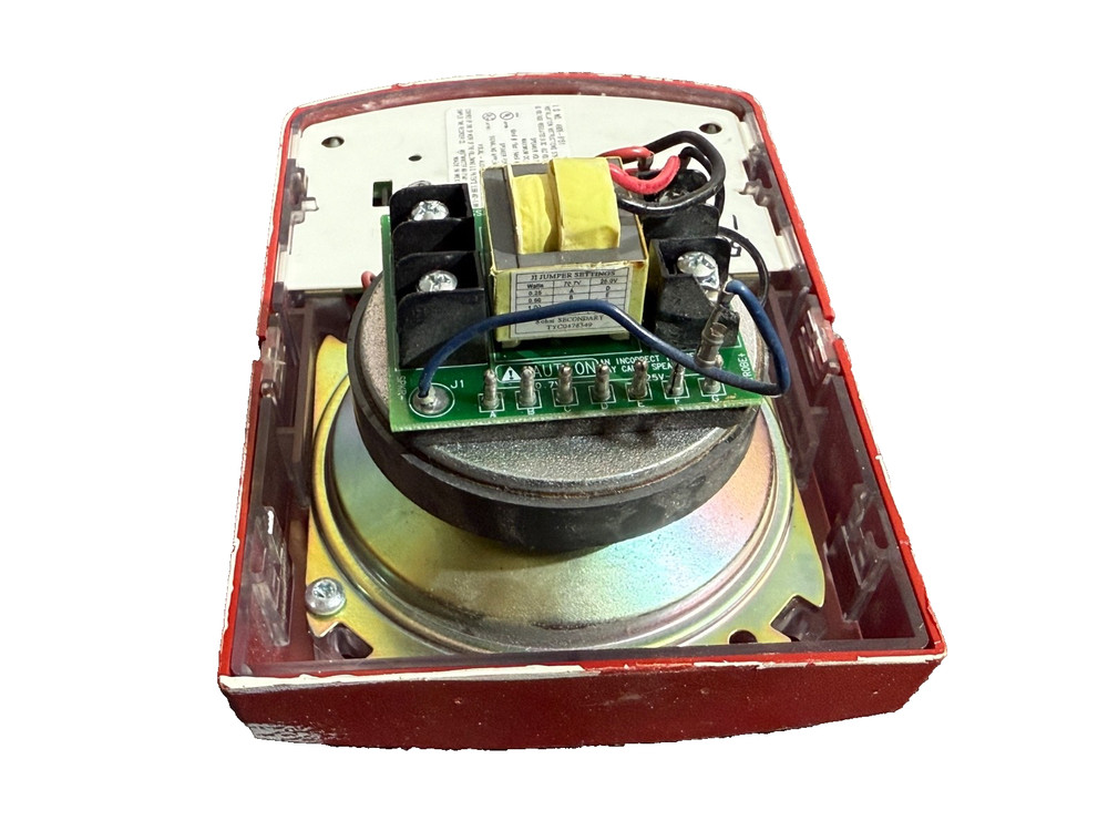 Simplex 4906-9151 Fire Alarm Speaker Strobe Wall Red (SmartSync)