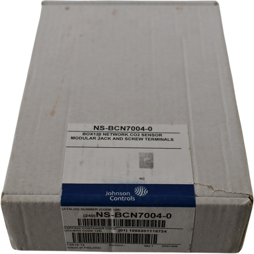 NEW Johnson Controls NSB8BNC040-0 Network Co2 Sensor BOX120