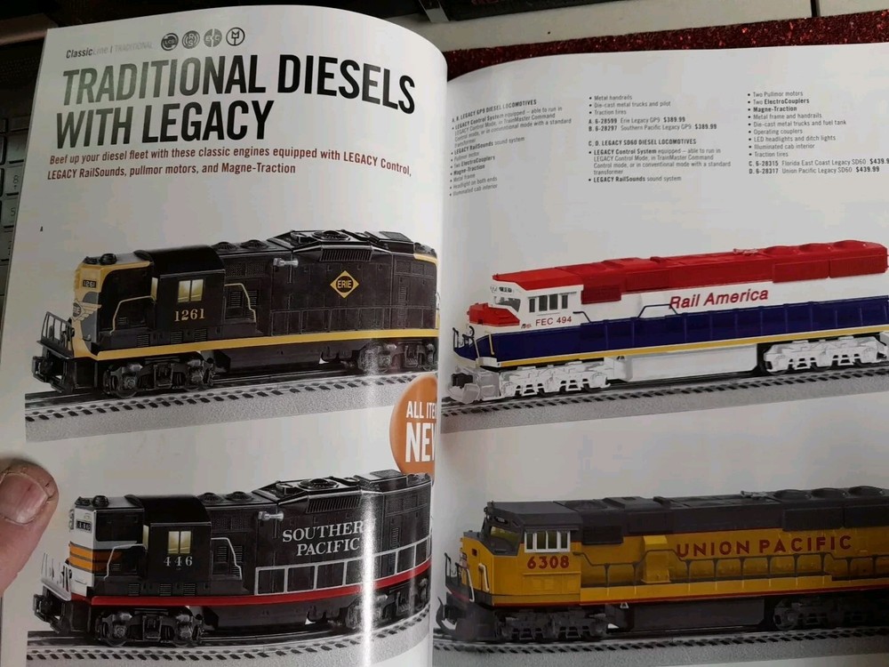 Lionel 2009 Train Catalog Great Condition