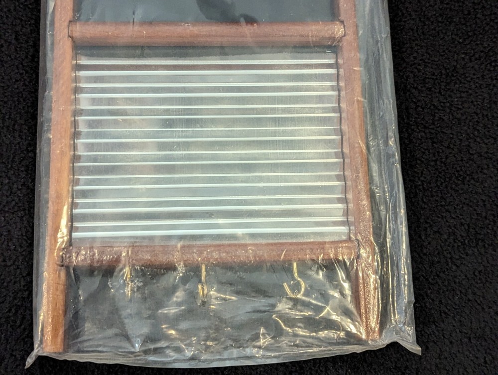 Vintage Washboard Memo Holder