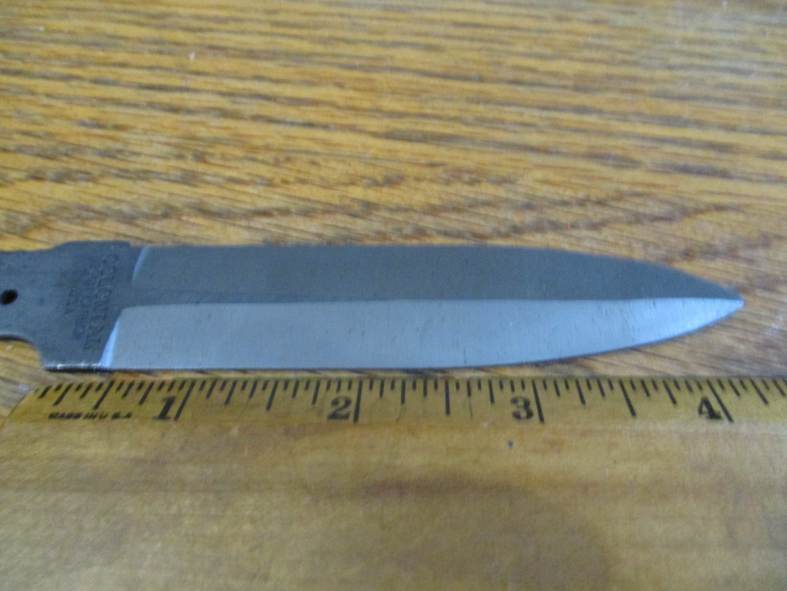 6 High Carbon Steel Boot Dagger Knives Blade Blank Blanks NOS Colonial Knife USA