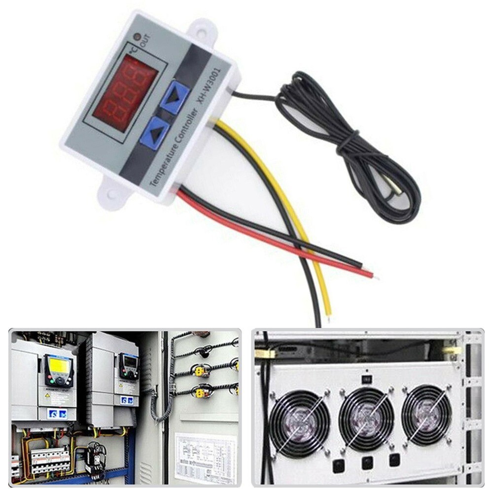 Digital 110V Incubator Temperature Controller-Thermostat Switch Probe Tester New