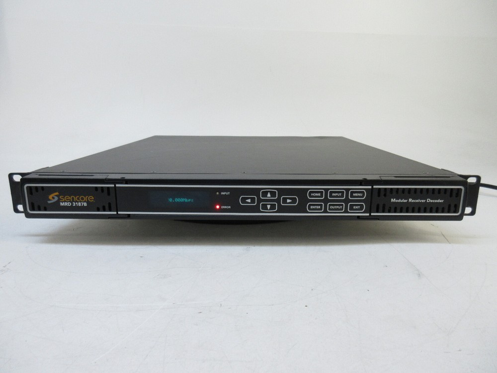 VideoLink Sencore MRD-3187B Multi-Format Modular Receiver / Decoder