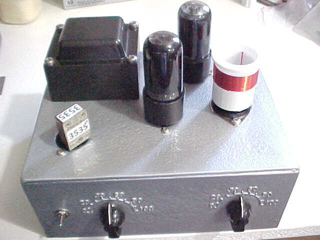 DUAL 6V6 QRP CW TRANSMITTER 160/80/40 METER CW