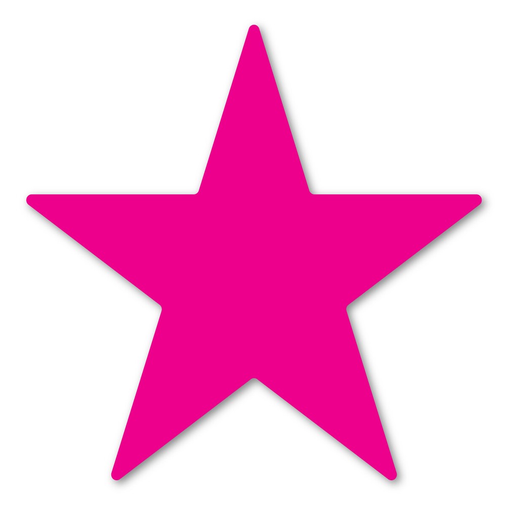 Magenta Star Magnet