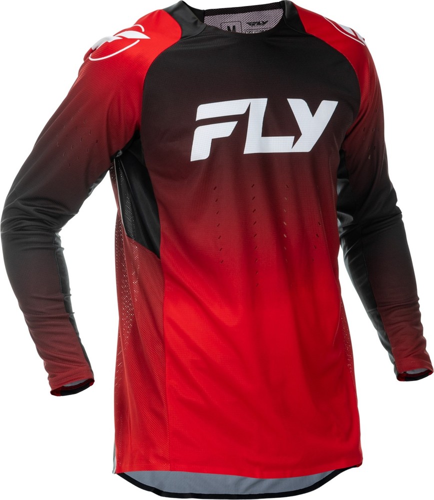 Fly Racing Evolution DTS Mens MX Offroad Jersey Red/Black