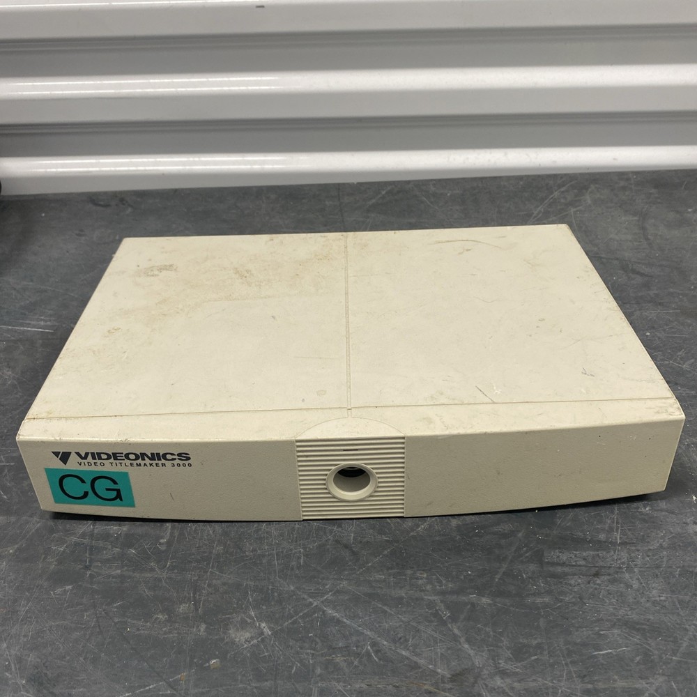 VIDEONICS, TM3000NTSC, VIDEO TITLEMAKER 3000