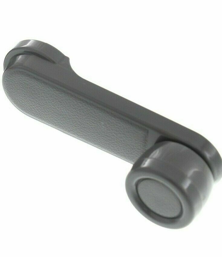 2 NEW Manual Window Crank Handles Grey Gray for 98-04 Frontier 87-95 Pathfinder