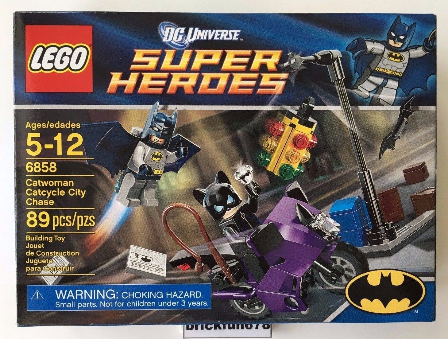 Lego Superheroes 6858 Catwoman Catcycle Chase set New In Factory Sealed Box