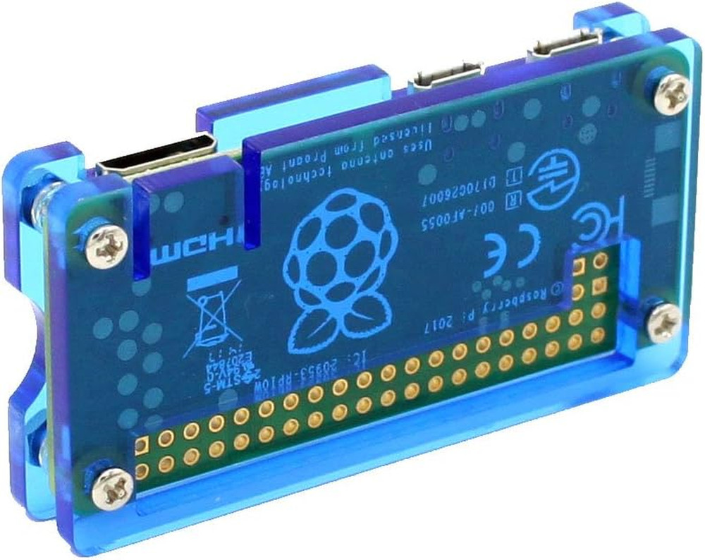 Raspberry Pi Zero Case Kit with Heatsink, HDMI Adapter, for Pi Zero 2 / W