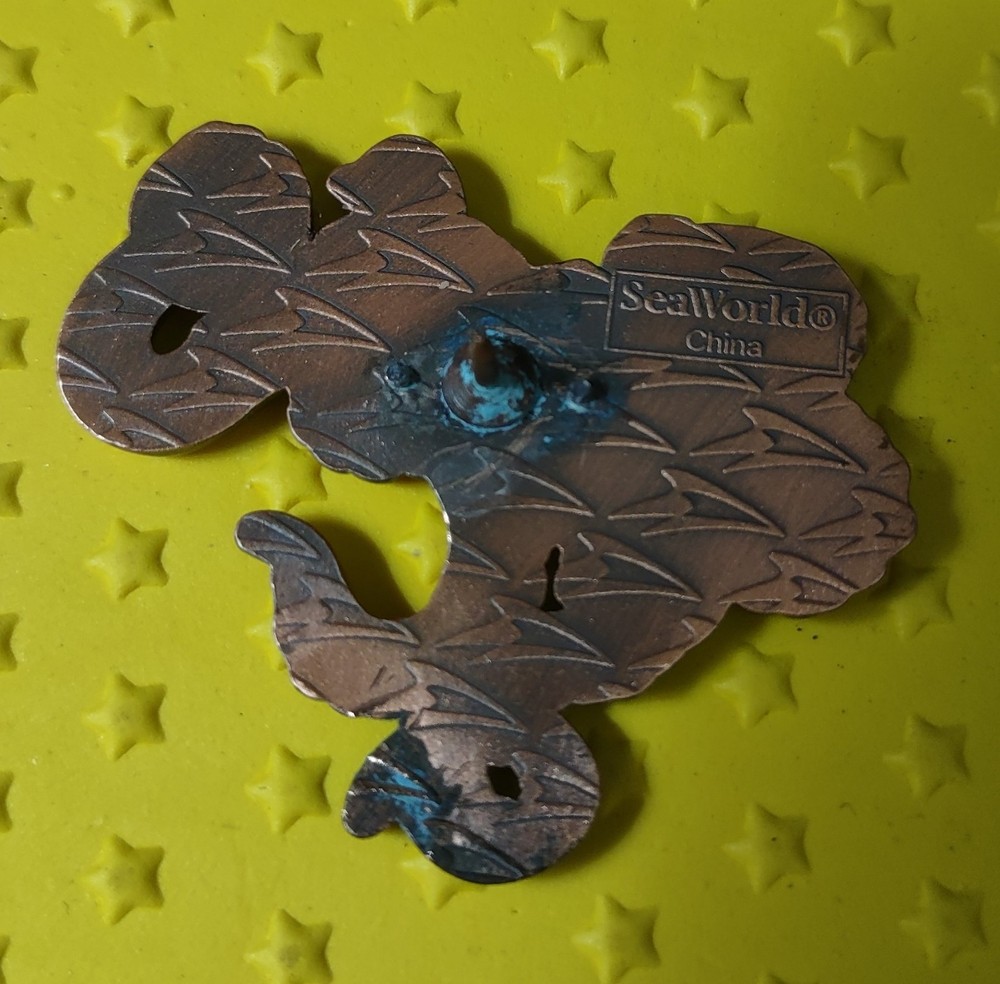 SeaWorld steampunk Octopus pin