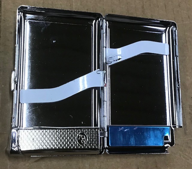 Vintage Retro Camera Image Cigarette Case Lighter ID Holder Wallet