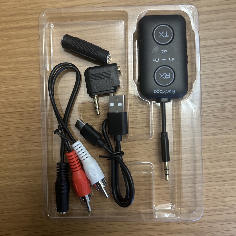 Upgraded Airplane Bluetooth 5.4 Transmitter with Qualcomm Chipset, ElecM...