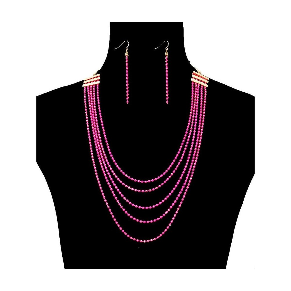Chain Layered Necklace Set