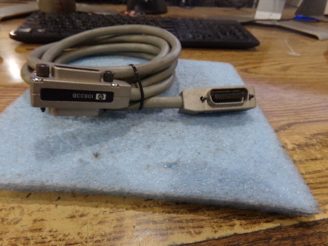 Hewlett Packard Model: 10833B.  HP-IB Cable