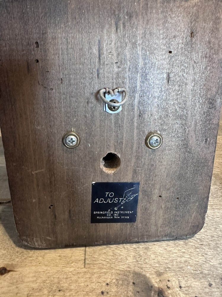 vintage springfield barometer And Humidity Weather System