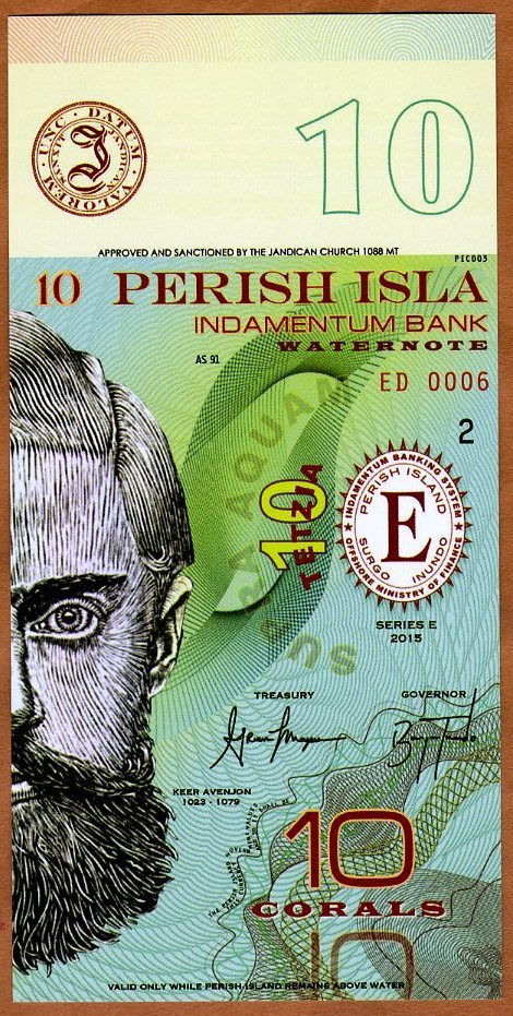 Perish Island, 10 Corals, 2015, UNC POLYMER