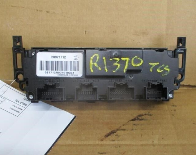 2012 2013 2014 Chevrolet Tahoe A/C Heater Climate Temperature Control Automatic