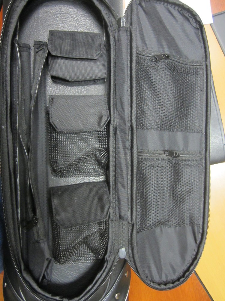 4x6 Sport Pool Cue Case Very Solid Material & Several Internal Pockets
