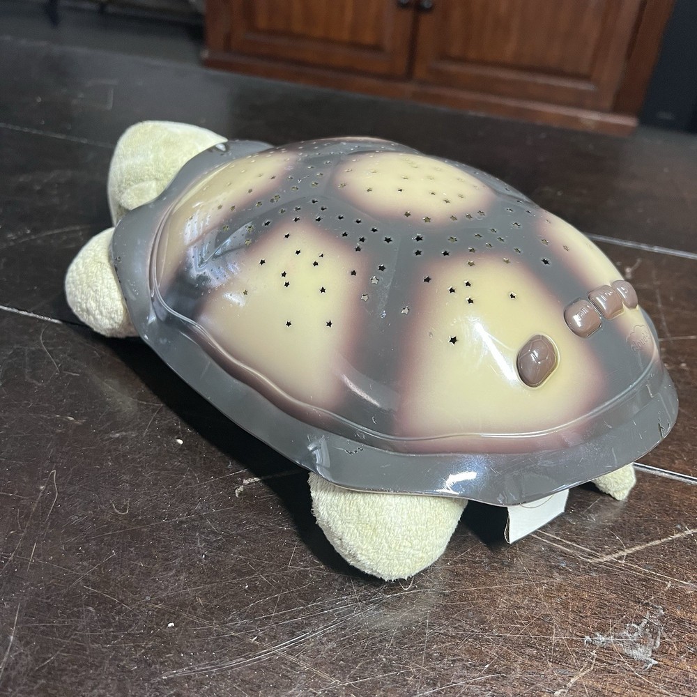 Cloud B Classic Twilight Turtle Night Light Colorful Stars Plush Constellation