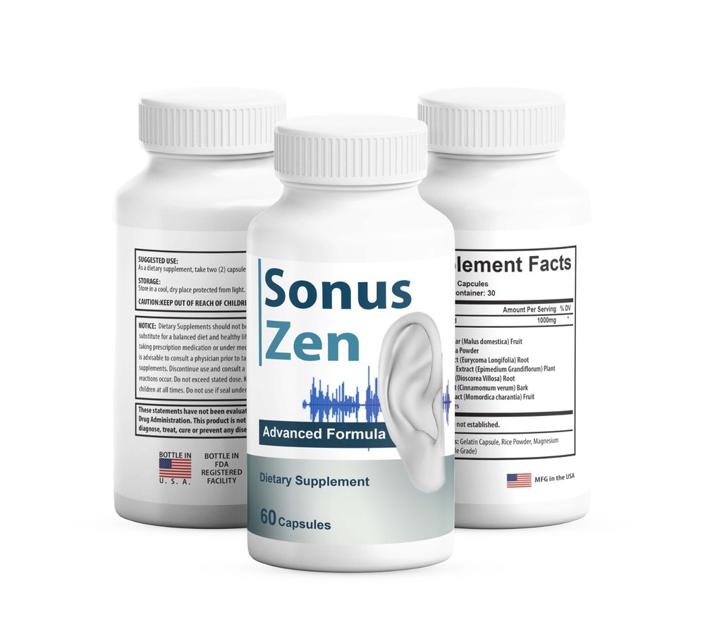 (6 Pack) SonusZen Capsules - Advanced Sonus Zen For Clear Hearing & Ear Support