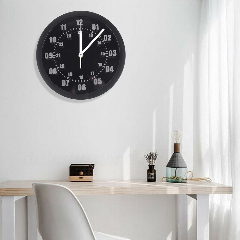 LED Indoor Outdoor Wall Clock Remote Control Luminous Wall Clock Night Lighting