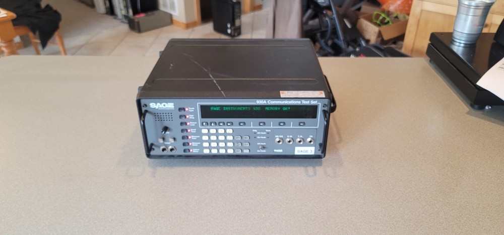 Sage Instruments 930A Communications Test Set *untested*