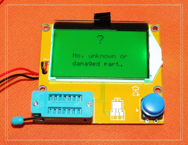 LCR-T4 ESR Meter Transistor Tester Diode Triode Capacitance SCR Inductance M12
