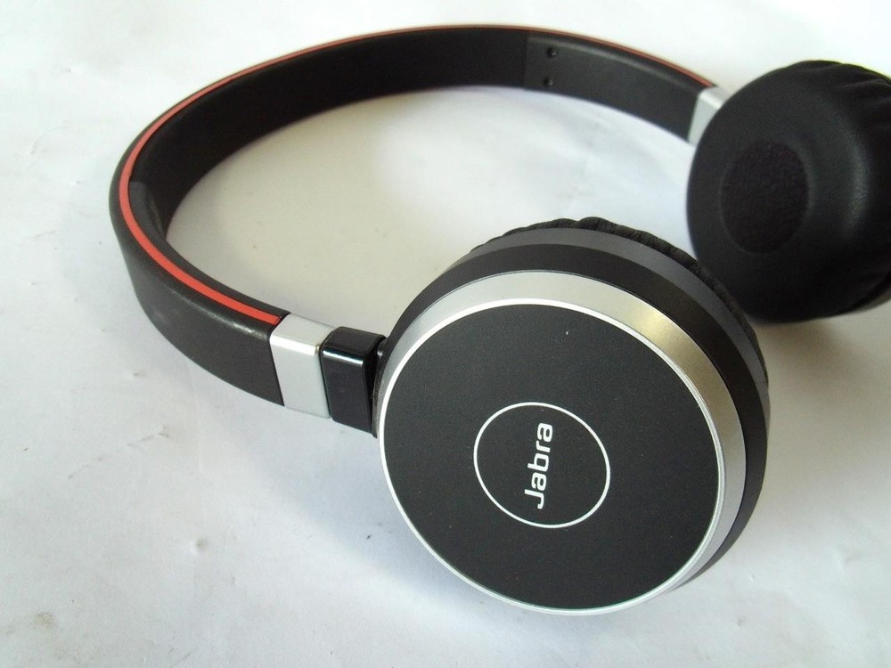 Jabra Evolve 65 HSC018W MS Stereo Wireless Bluetooth Headset w/ Base