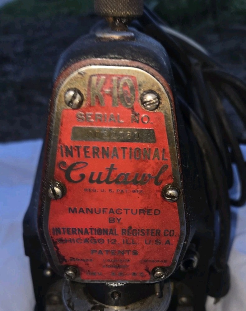 International CutAwl K10 Saw Chisels Pattern Maker Scroll Jigsaw Powers.