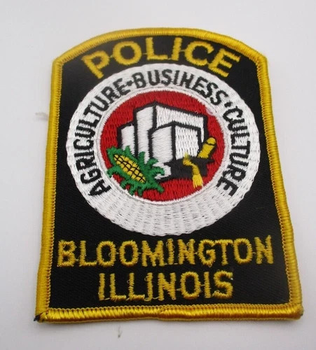 BLOOMINGTON ILLINOIS POLICE PATCH ~41A