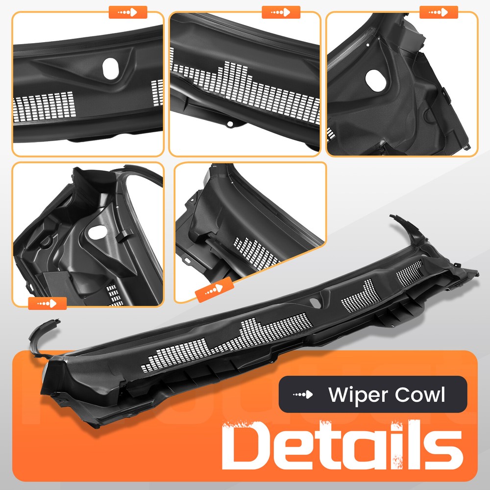 Front Grille Wiper Cowl Windshield Panel For Dodge Ram 1500/2500/3500 2009-2024